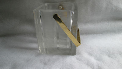 SEAU A CHAMPAGNE VASE ANCIEN EN VERRERIE LALIQUE BACCARAT POIDS 3800gr DESIGN 
