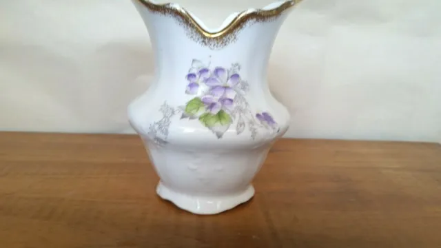 Toothbrush  Holder   W/ Violets