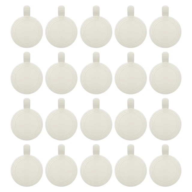 planches à gâteau: 100pcs rond bases de gâteau de mousse base de cupcakes de la