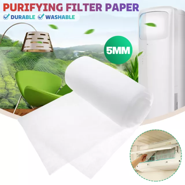 Air Conditioner Conditioning Filter Media Material Cotton 800x1200mm Replacement
