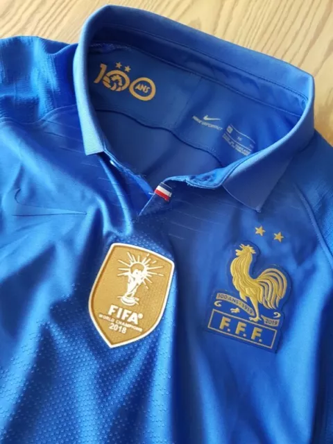 Maillot foot version pro collector centenaire equipe de france