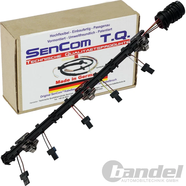 Kit Faisceau Câbles Pompe - Injecteur pour VW Transporter T5 Touareg 2.5 Tdi R5