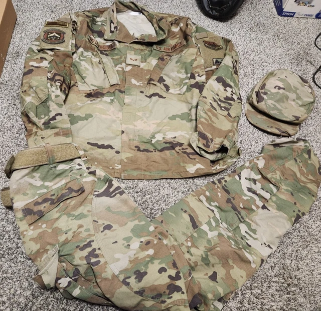 ARMY ISSUED AIRCREW COMBAT UNIFORM A2CU MULTICAM OCP JACKET AND TROUSER ...