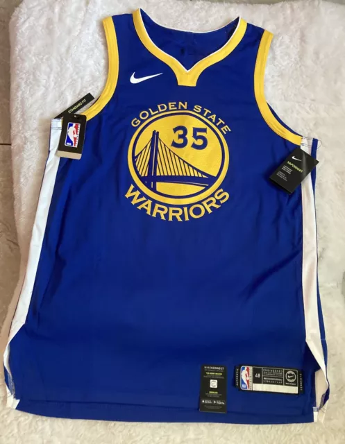 Nike NBA Stephen Curry Warriors Authentic VaporKnit Jersey AV2643-496 Size  40 S