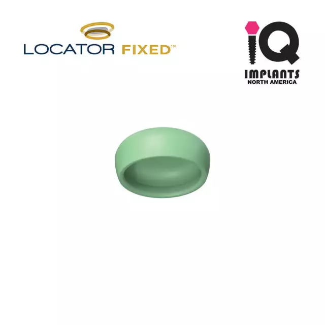 Locator Fixé Véritable Insert pour Quatre Unité, Vert (2-Pack)