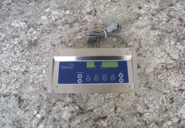 Sonix 4 IV  Ultrasonics CU3503 Dental Ultrasonic Cleaner Control Panel Used