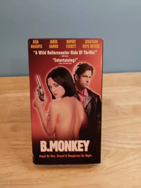 B. Monkey (VHS, 1998) Asia Argento, Jared Harris, Rupert Everett