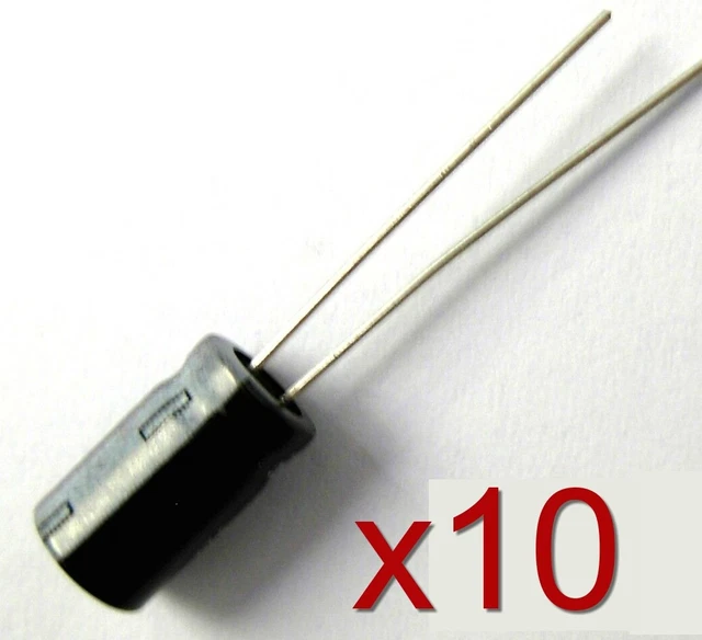 10x condensateur électrolytique 50V 22uF Aluminium Electrolytic Capacitor 11x5mm