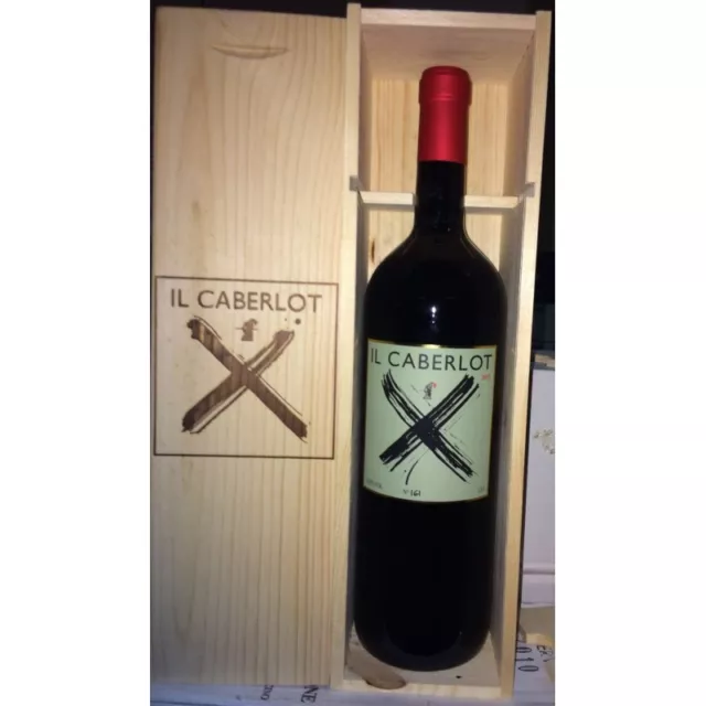 1 MAGNUM  DA 1,5 LT. CS LEGNO CABERLOT 2019 PODERE IL CARNASCIALE  tuscany