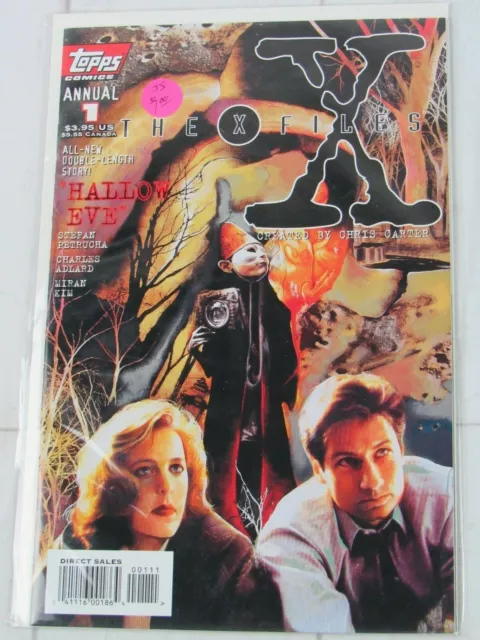 The X-Files Annual #1 Aug. 1995 Topps Comics