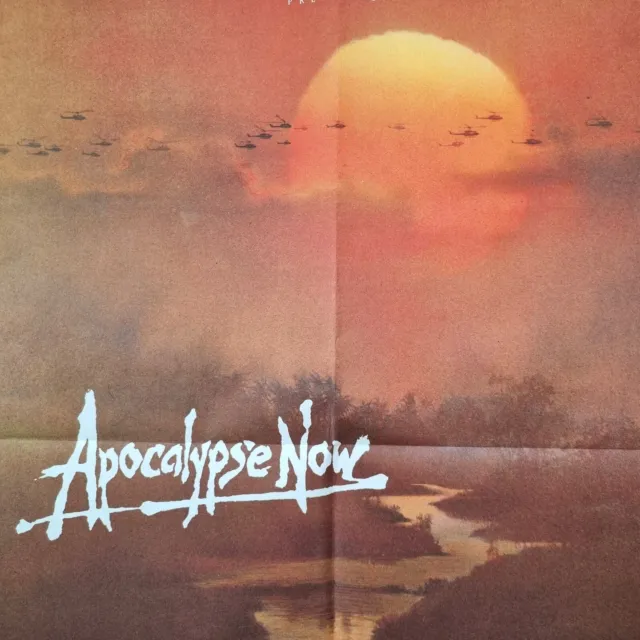 Apocalypse Now Affiche Originale 1979 Coppola Brando Sheen 60x40