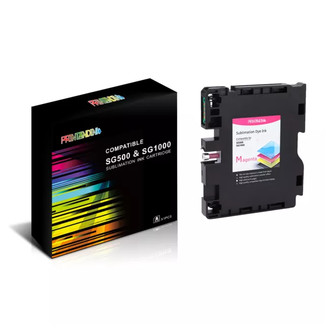 Sawgrass Virtuoso Magenta SG500 SG1000 Heat transfer Sublimation Ink Cartridges