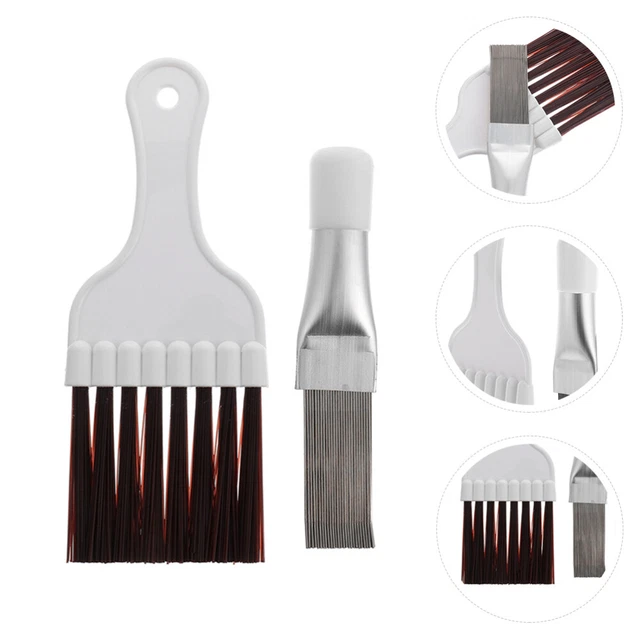 AIR CONDITIONER FIN Comb Condenser Combs Stainless Steel Cleaning Tools ...