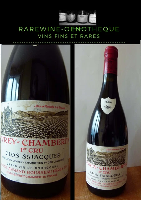 2006,  Gevrey Chambertin Clos St Jacques Armand Rousseau