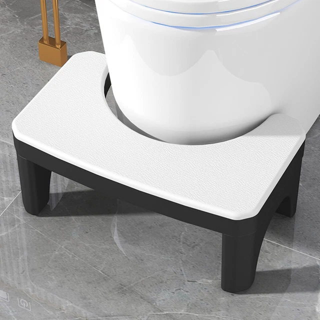 Comodo sgabello da cacca creativo pratico per la casa
