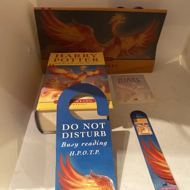 HARRY POTTER AND the order of Phoenix signed! £9,086.72 - PicClick UK