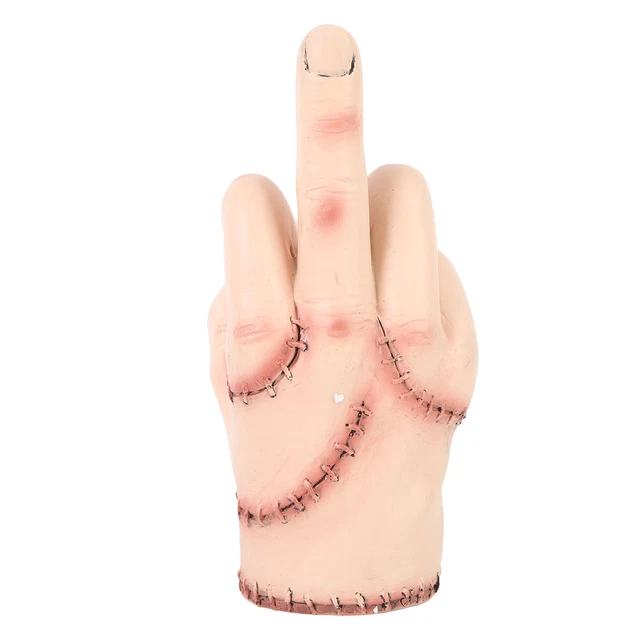 Drôle Doigt Du Milieu Collier Homme, Acier Inoxydable, Gestes Rudes, Fuxk You Pendentif, Mode Hip Hop Bijoux Pour Femmes Et Hommes, Fuxk You