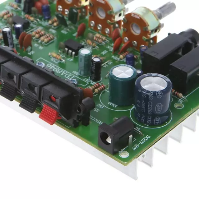 12V 60W Stereo Digital Audio Power Amplifier Board Electronic Circuit Module DIY 3
