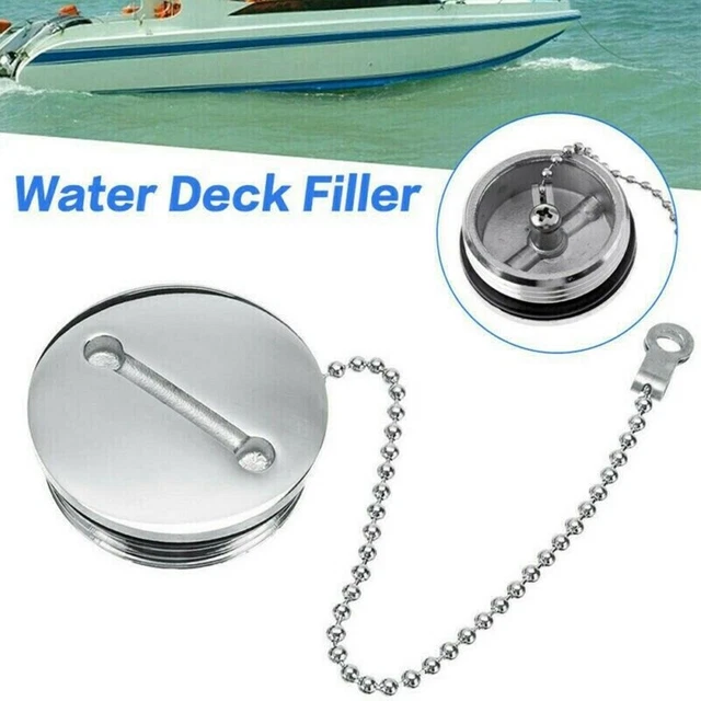Bouchon Réservoir Pont Hardware Pièces Argent Acier Inoxydable Bateau Cabine