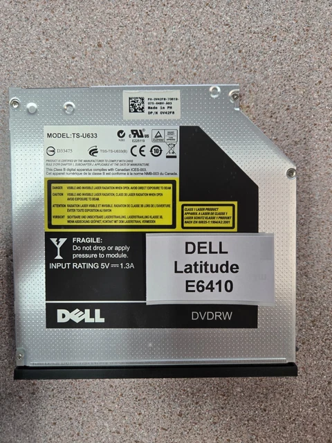 6/9 Cell Replacement Laptop Battery For Dell Latitude E6400 E6410 E6500 E6510 & Precision - 5200/7800 MAh