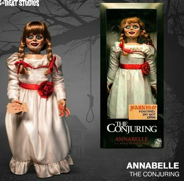 THE CONJURING ANNABELLE Doll Life Size Puppet Trick or Treat Studio ...