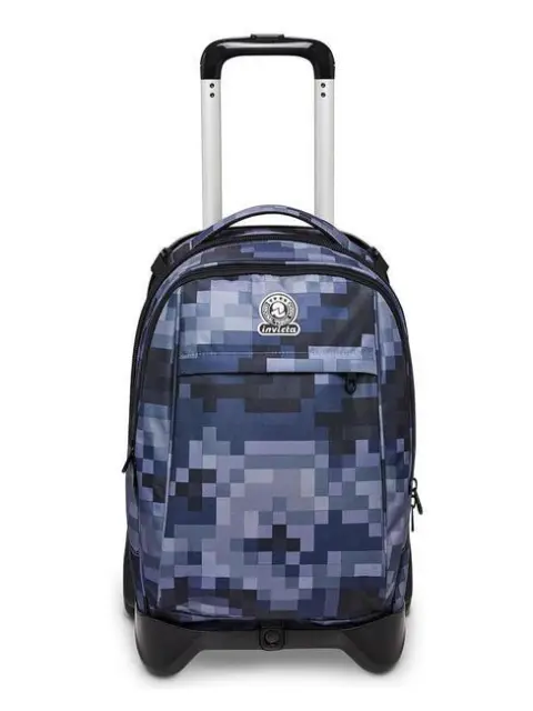 Sac à Dos Trolley INVICTA Fantasy Pixel Camo Bleu ND à Choisir = P Pixel C