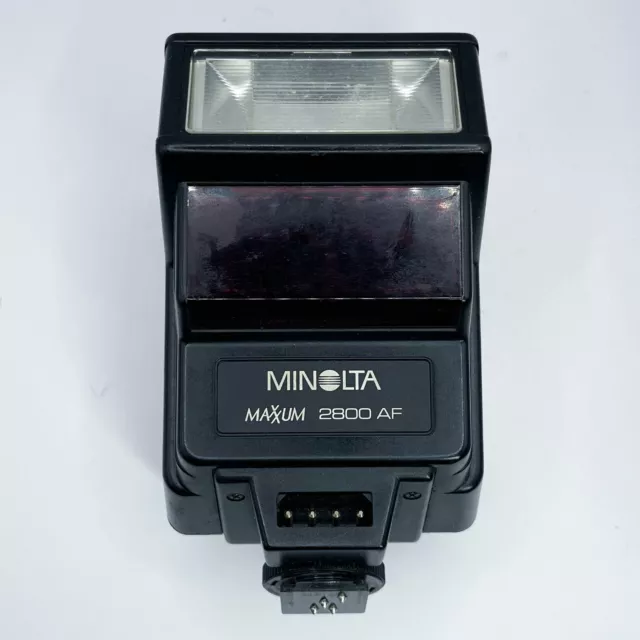 Minolta Maxxum 2800Af Shoe Mount Flash For Konica Minolta Camera G3-1