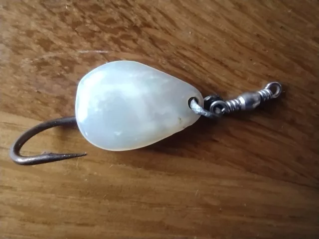 Vintage Mother Of  Pearl Fishing Lure