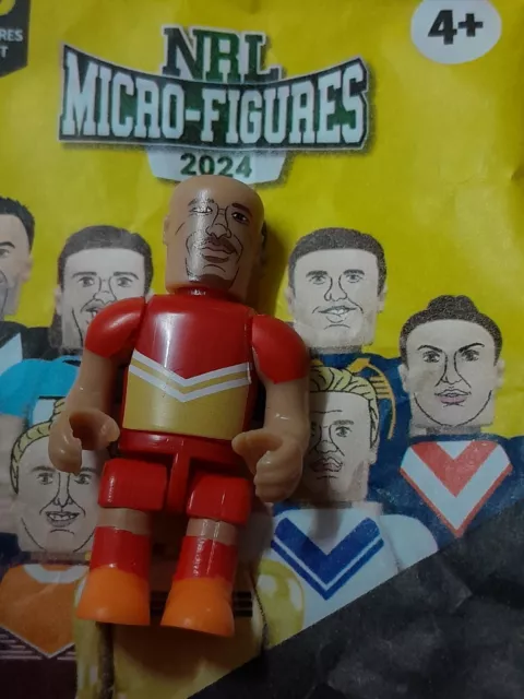 New NRL 2024 Coles Micro Figure FELISE KAUFUSI Dolphins