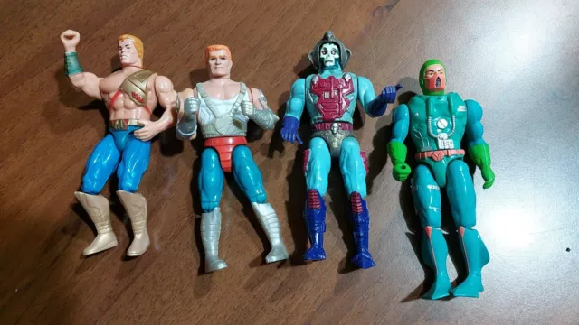 Mattel Masters of the universe He-Man New Adventures - Lotto 4 Personaggi Loose