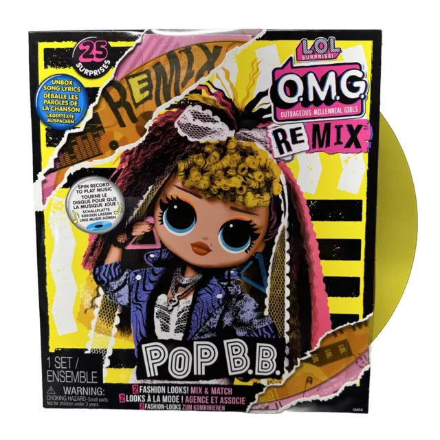 LOL Surprise OMG Remix Pop BB Unboxing New LOL Surprise Big Sister to 80s  BB 