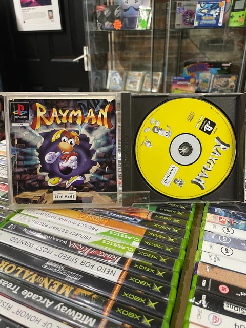 Notice + Jaquettes Rayman (PS1) - Sony PlayStation 1 - PAL - Complet Sans Jeu