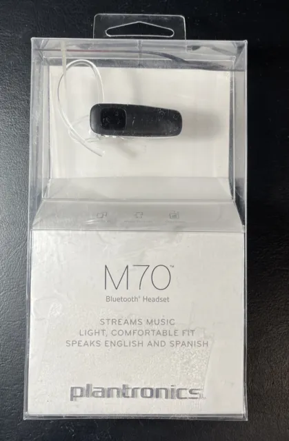 Plantronics M70 Wireless Bluetooth Headset