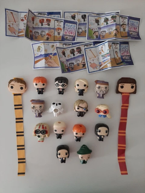 Harry Potter Funko Pop Complete Series 12 Characters + BPZ - Kinder Joy 2023 Lot