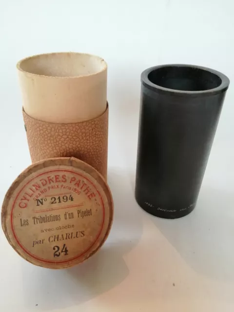 C101-Cylindre Phonograhe Cylinder Phonograph / Les Tribulations D Un Pipelet/ 24
