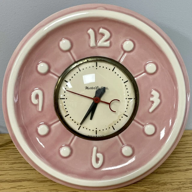 vintage/50'S MASTER CRFTERS/Wall Clock