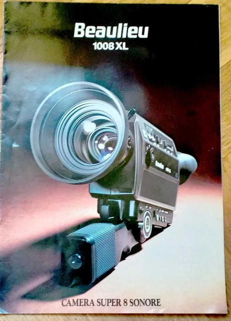 PLAQUETTE PUB SUR la S/8 son BEAULIEU 1008 XL EUR 12,00