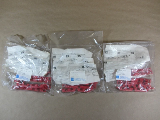 3 Packs of 6 (18) Brady Snap On Single Pole Breaker Lock-out 65688 CUAQ