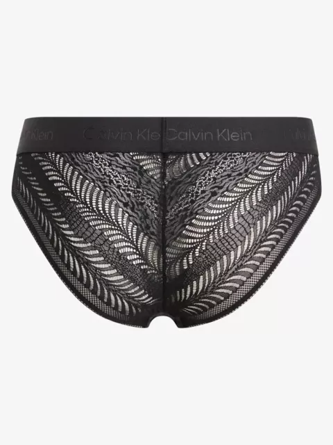 RARE Calvin Klein CK Men's Scuplt Lace Sheer Sport Brief Black Lrg String Bikini