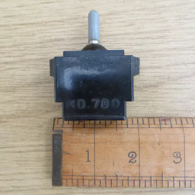 Vintage Cwc  Xd780 Marine Aircraft 3 Position Switch On / Of & Biased One Way