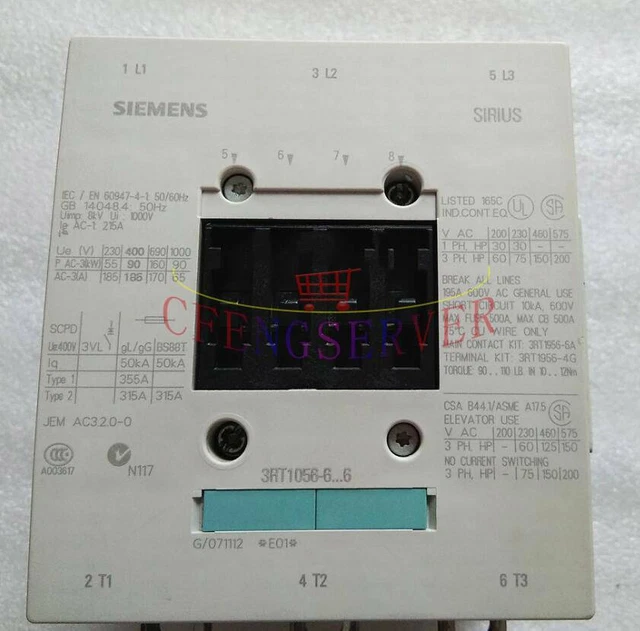 One New Siemens 3RT1056-6AP36