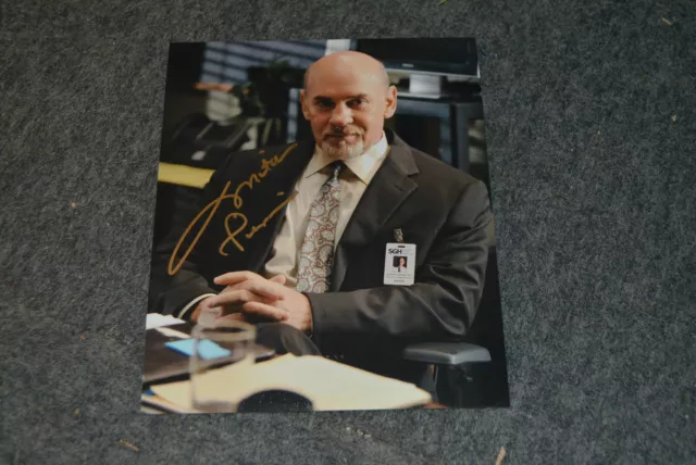 MITCH PILEGGI signed Autogramm In Person 20x25cm AKTE X