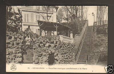 Suresnes (92) Villa & Escalier De La Gare