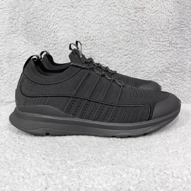 Fitflop Vitamin FF Womens Size 8.5 Cross Trainers Shoes Black Knit FA4-090