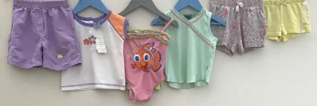 Pacchetto di abbigliamento per bambine età 6-9 mesi patch zucca Disney Next YD