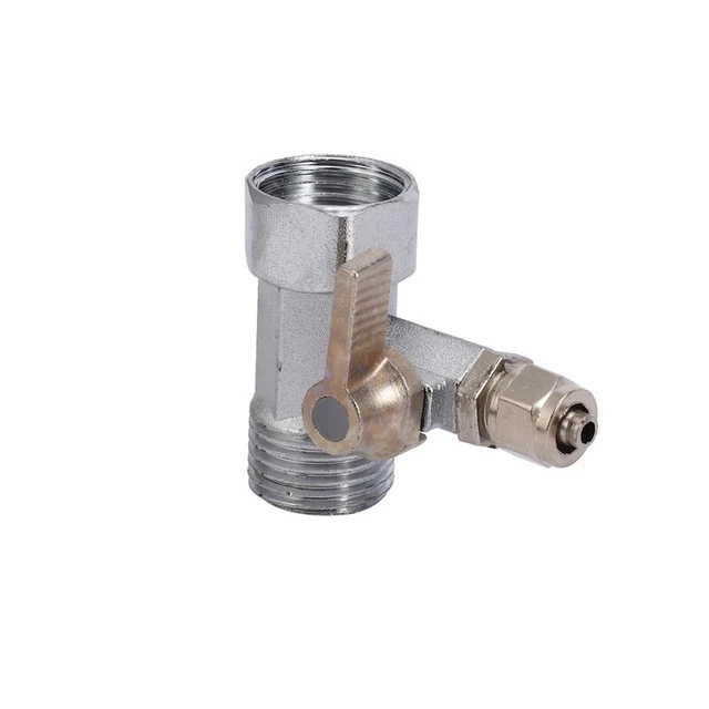 Adaptador de agua de alimentación 1/2 1/4 grifo de bola grifo Feed Umke V9Z3
