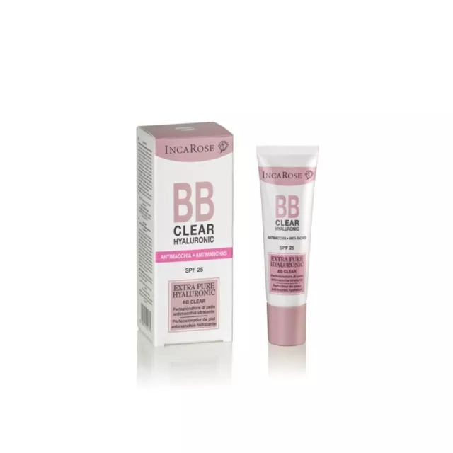 IncaRose Bb Clear Hyaluronic Spf25 Light Trattamento Viso 30ml