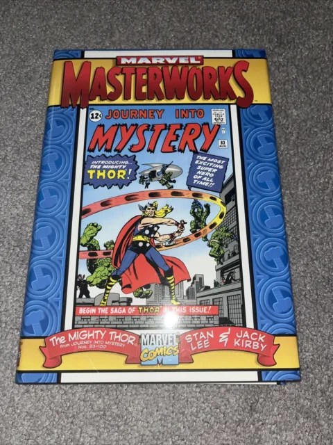 Marvel Masterworks The Mighty Thor by Stan Lee & Jack Kirby (Hardcover, 1999)