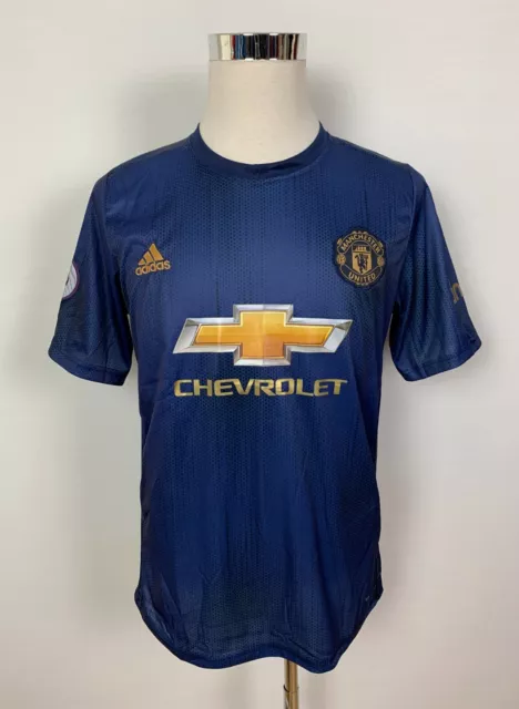 Adidas Manchester United FC Mens Football Soccer EPL Away Jersey Size L