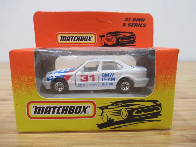 Matchbox BMW 5 Series BMW Team Racing 1993 DIECAST MODEL Die Cast New In Box